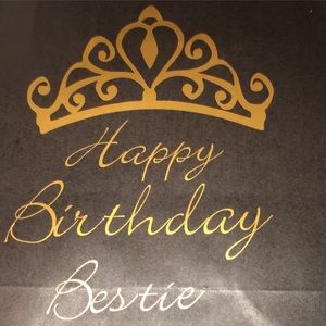 Custom birthday bags or. Christmas bags